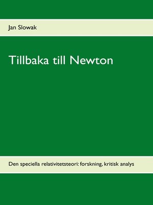 cover image of Tillbaka till Newton